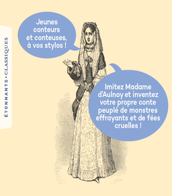 Contes de monstres et de fées de Madame d'Aulnoy - Editions Flammarion